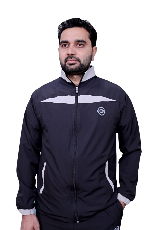 Black Grey Tracksuit